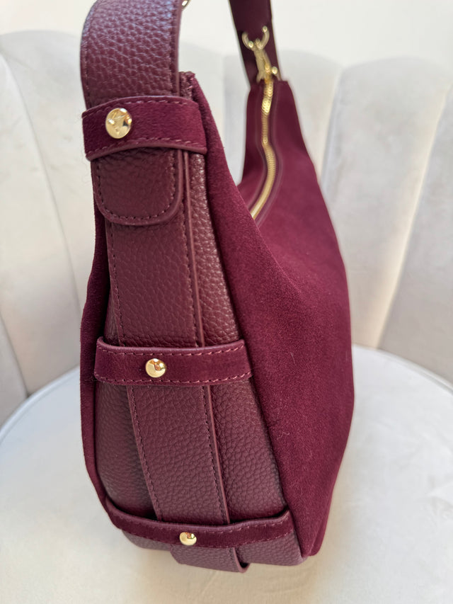 Hey Marly Lifetime Sister Suede M Berry