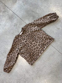 Sweater mit Rückenstickerei CREME DE LA CREME LEO Taupe/Chocolate