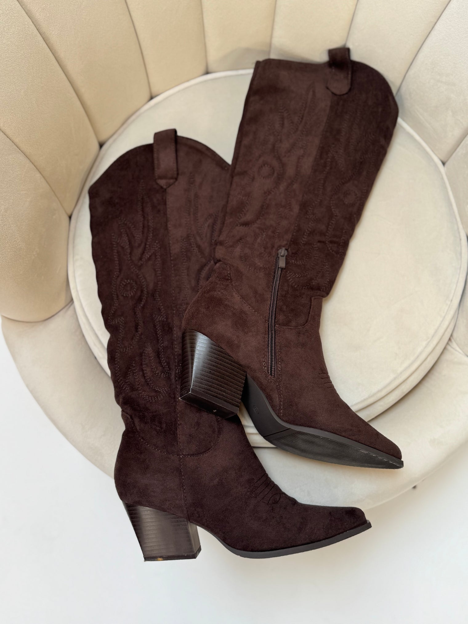 Stiefel Western Style Chocolate
