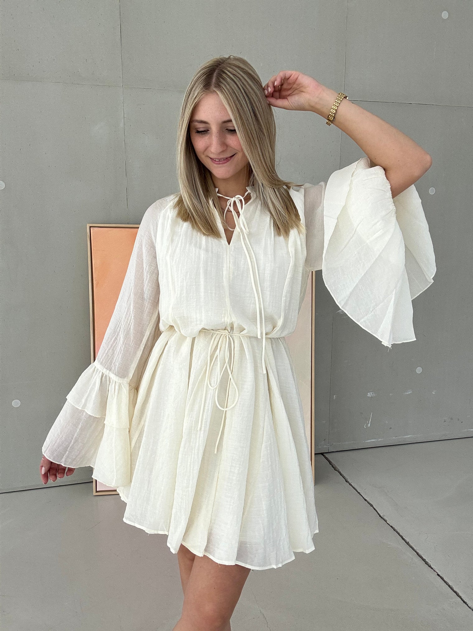 Kleid BEIGE OBSESSION