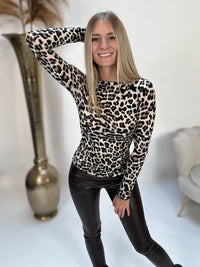 Stretchy Cashmere Langarmshirt LEO luxuriöse Qualität