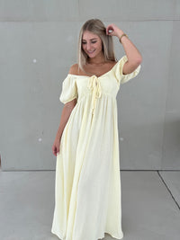 Kleid FLORENZ buttermilk lemon