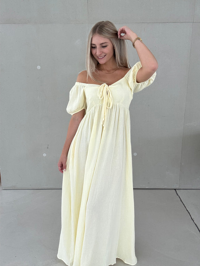 Kleid FLORENZ buttermilk lemon
