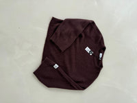 Signature Strickpullover Baby Alpaka Chocolate