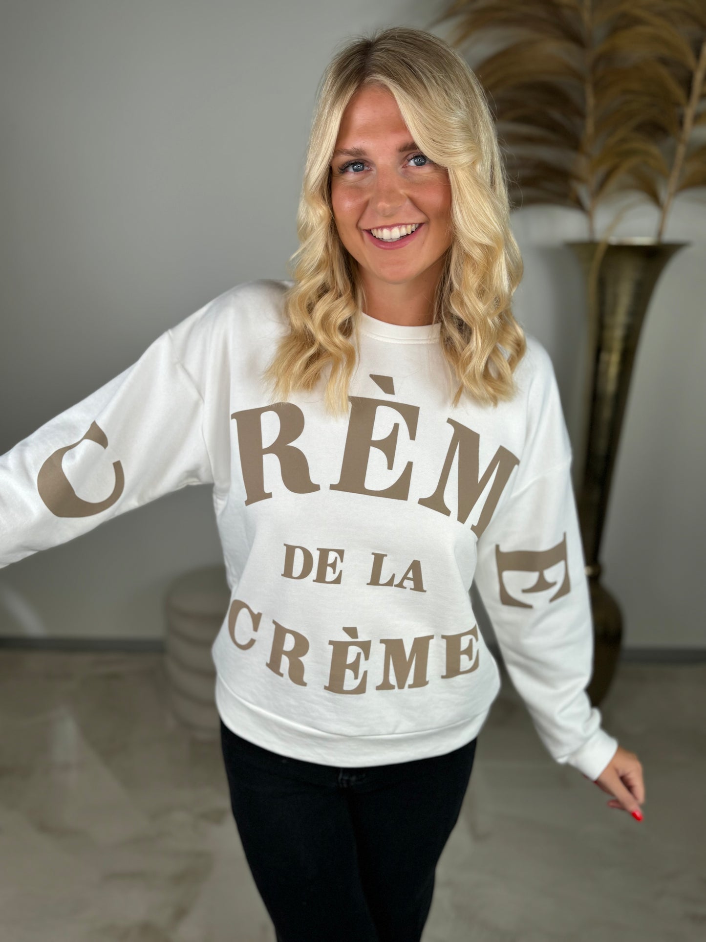 Pull 7012-R9878 crème da la crème