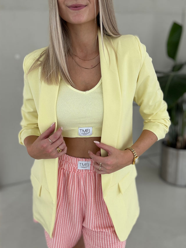 Blazer BASIC LOVE buttermilk yellow