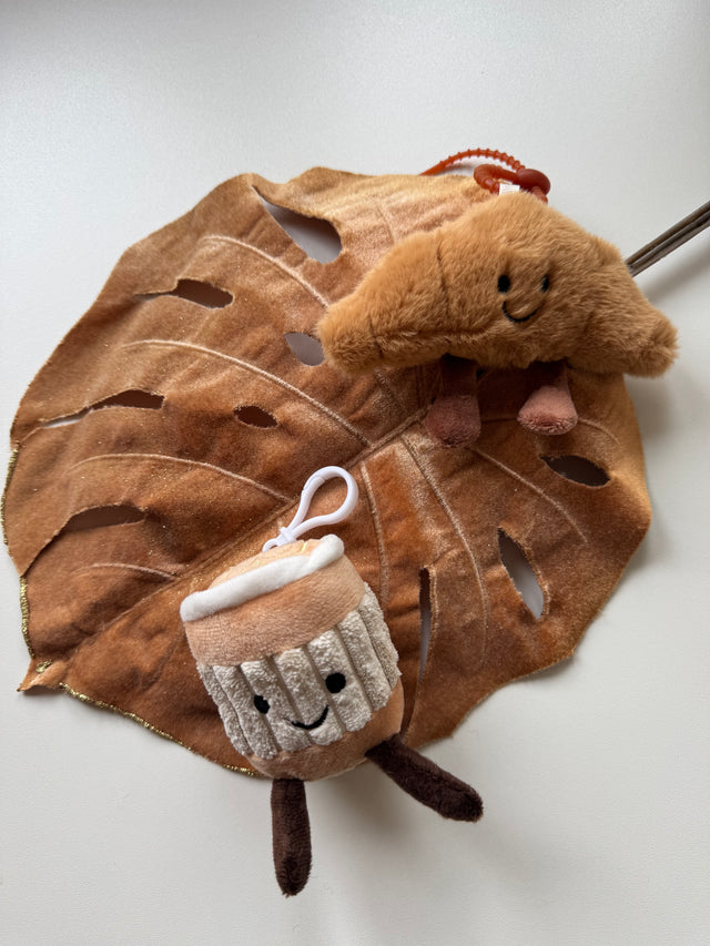 Bag Charm SWEET LITTLE CROISSANT
