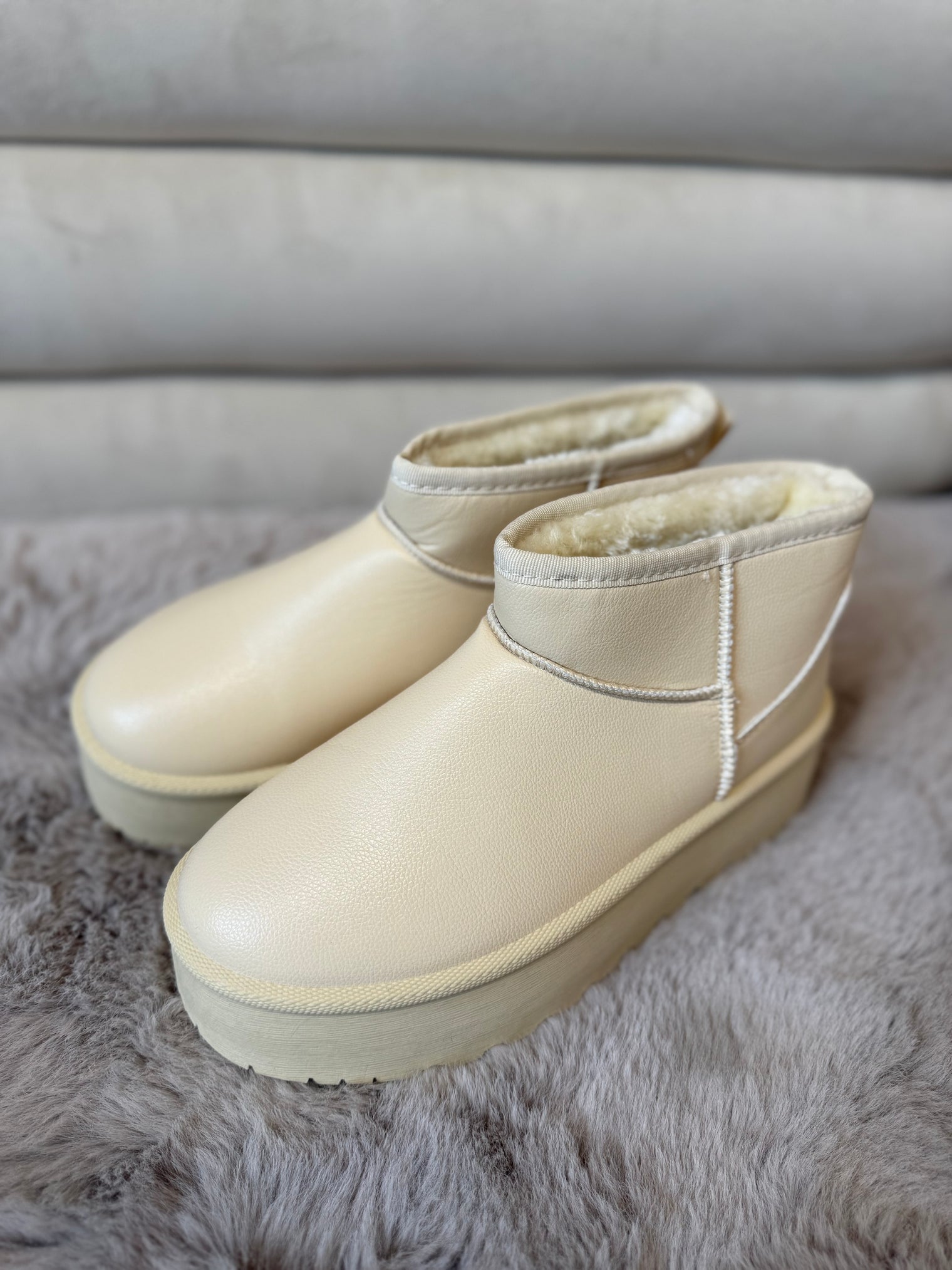 Boots COZY BEIGE