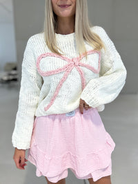 Musselin Hosenrock BALLERINA ROSA mit Patch