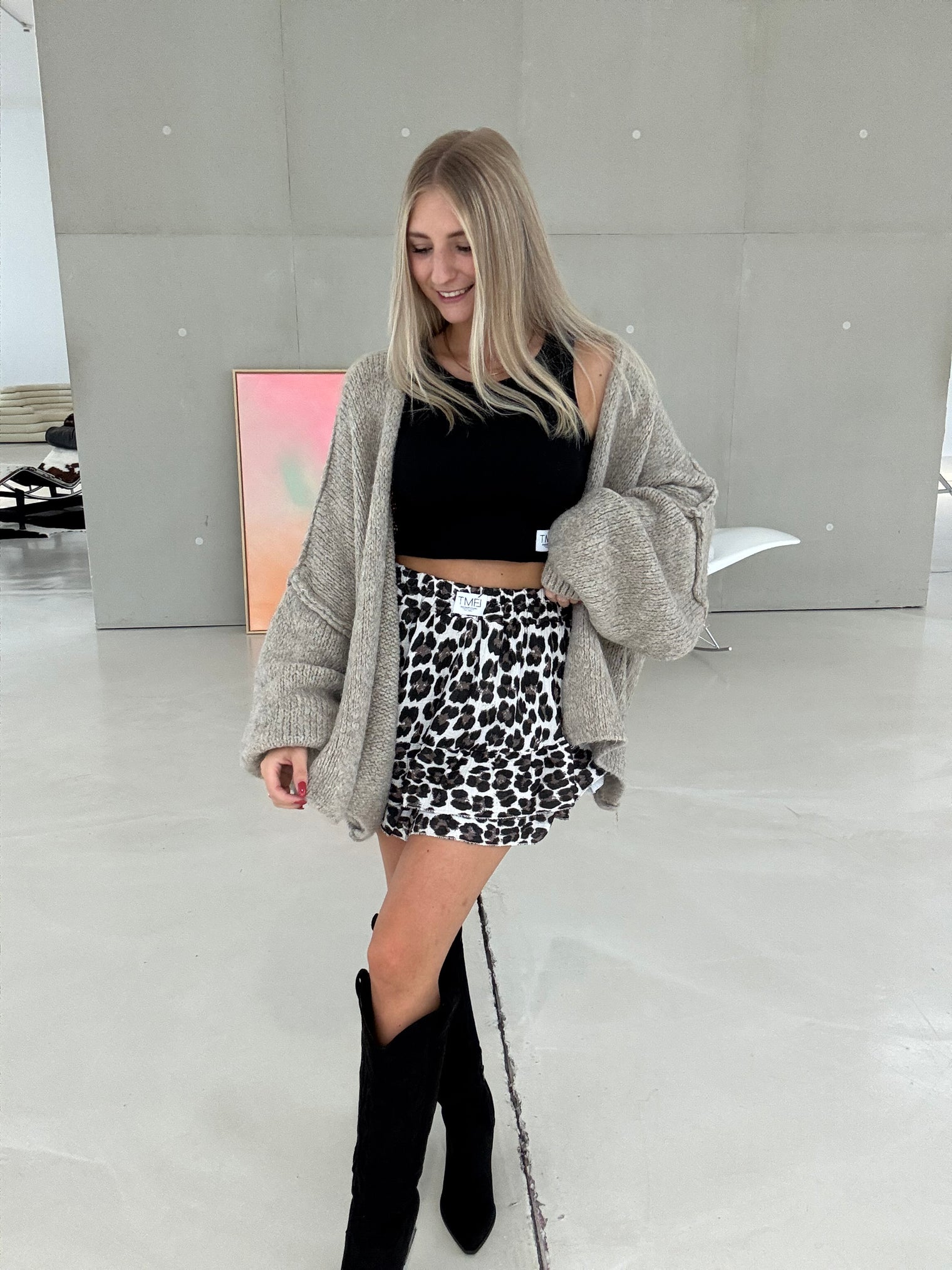 Signature Musselin Hosenrock LEO mit Patch