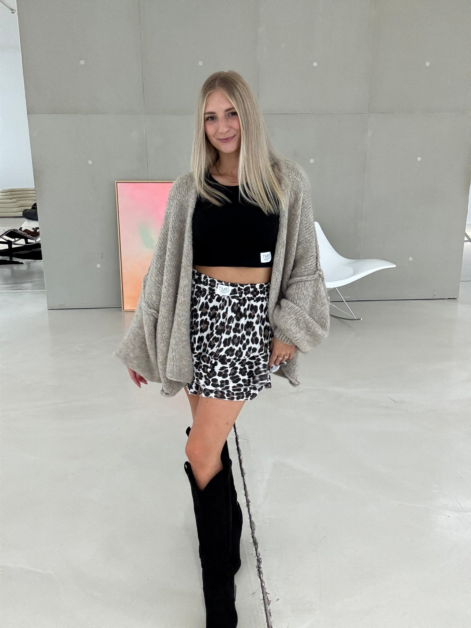 Signature Musselin Hosenrock LEO mit Patch