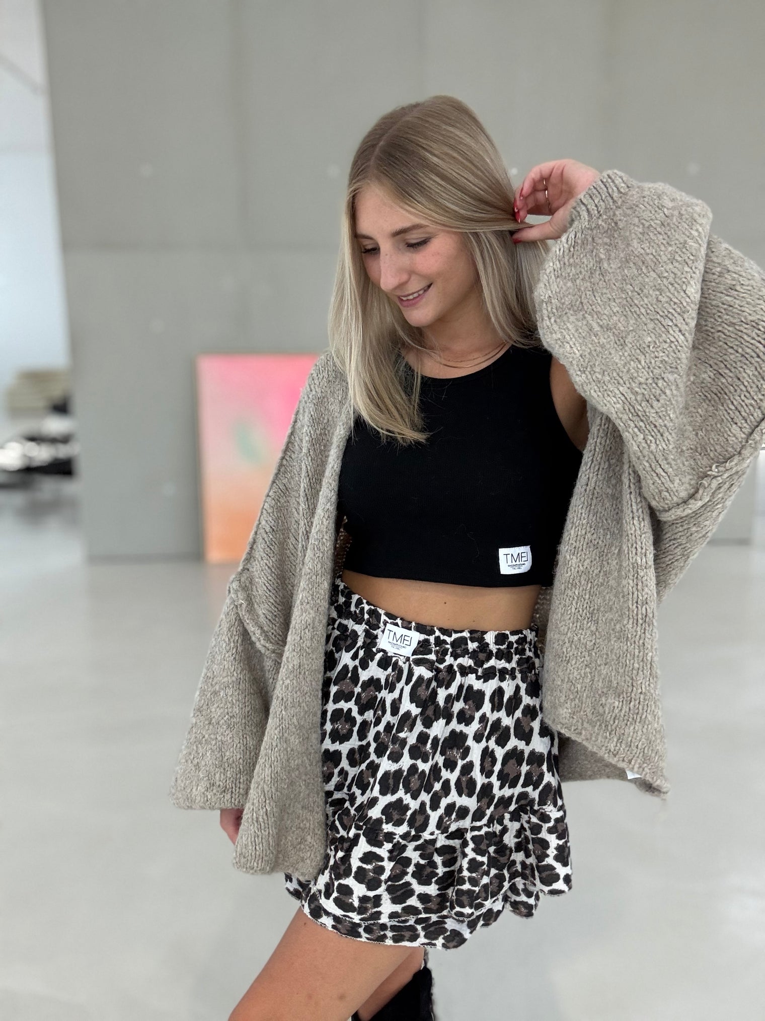 Signature Musselin Hosenrock LEO mit Patch