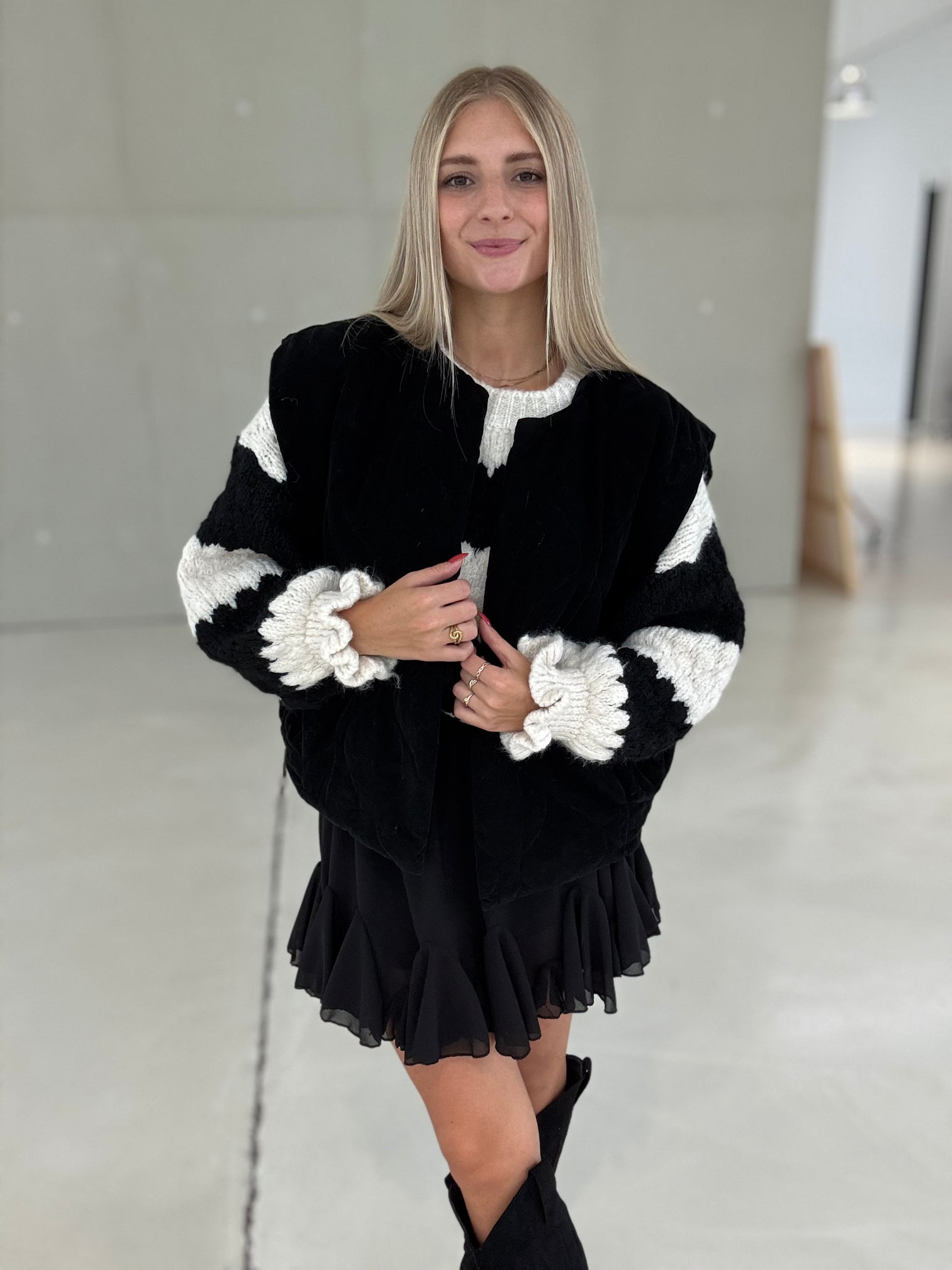 Steppweste BLACK