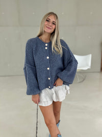 Strickjacke SUPER SOFT ice blue