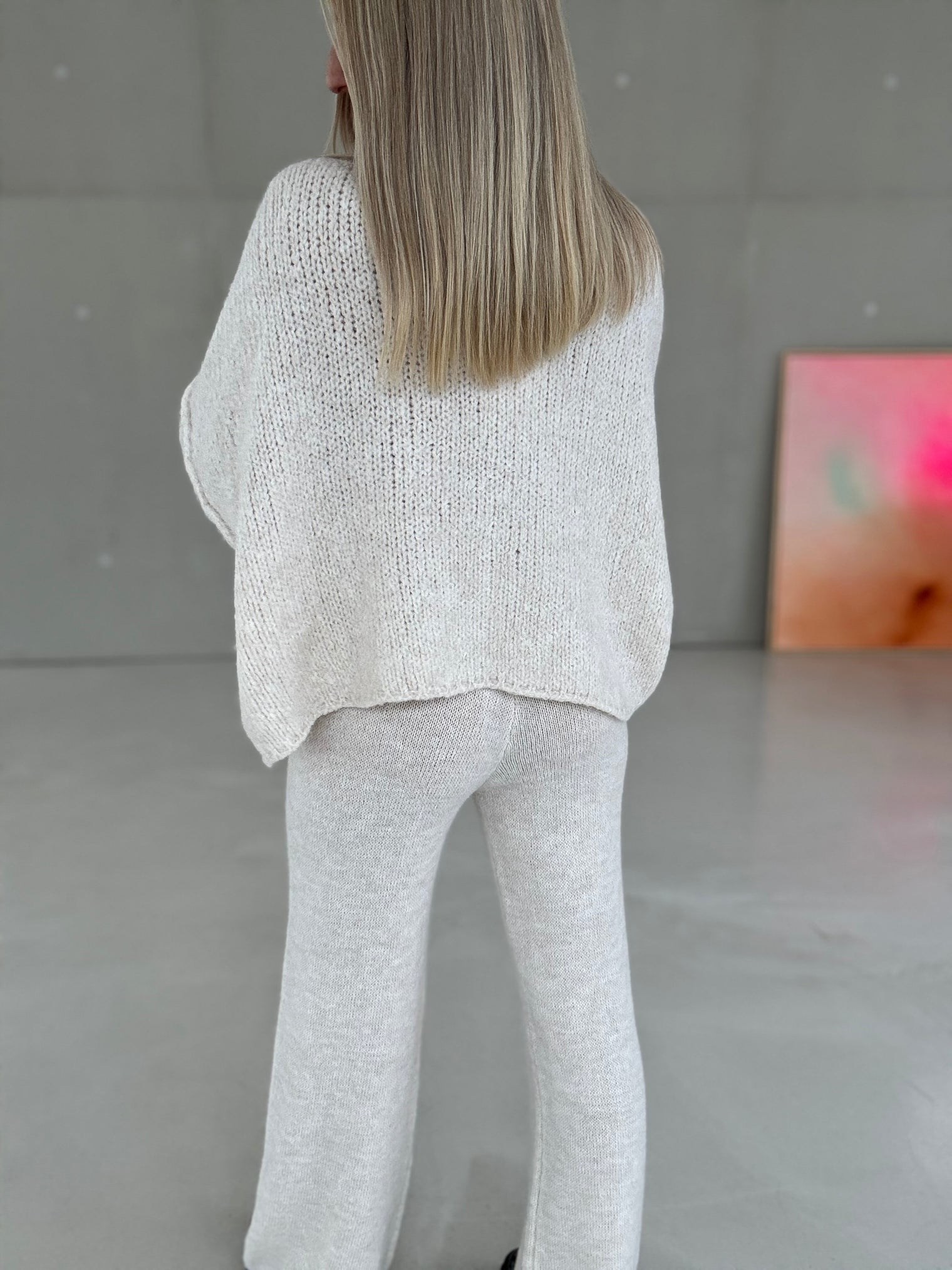 Strickhose SUPER SOFT creme