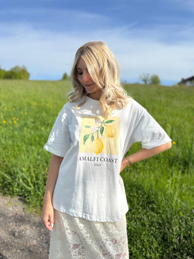 Statement Shirt weiß AMALFI COAST Italy