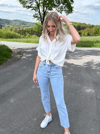 Stretch MOM Jeans HEARTS