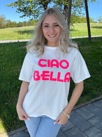 Statement Shirt weiß CIAO BELLA