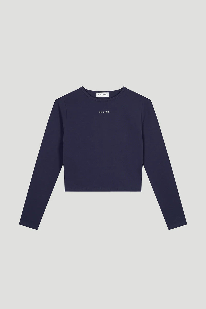 OH APRIL Ica Longsleeve Blackberry