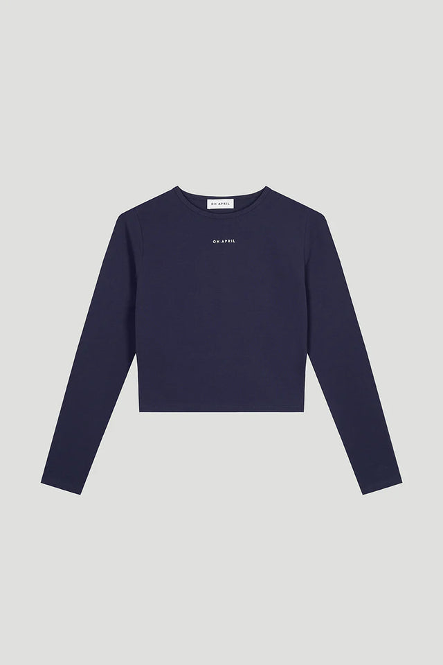 OH APRIL Ica Longsleeve Blackberry
