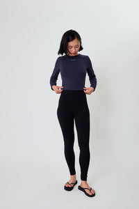 OH APRIL Ica Longsleeve Blackberry