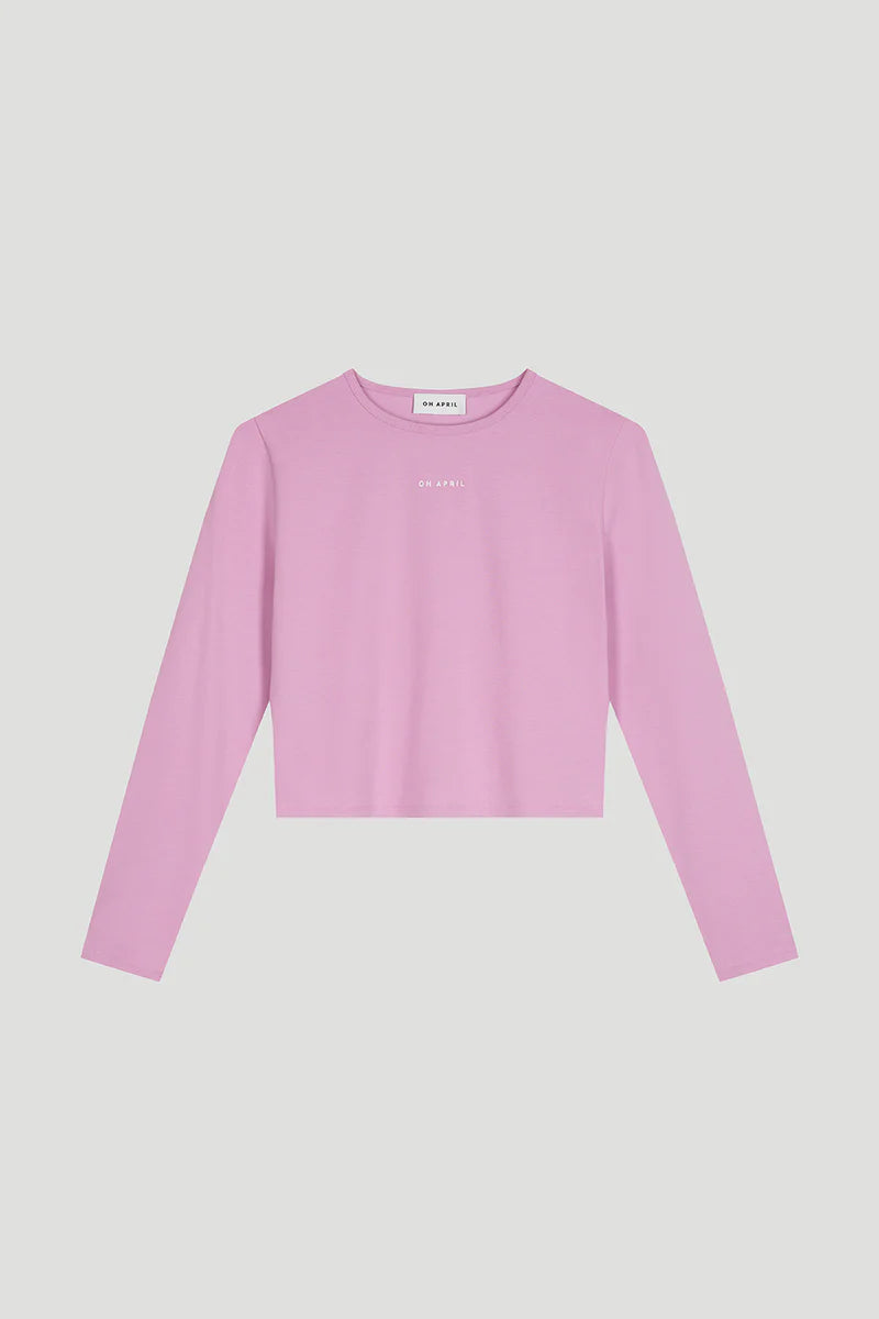 OH APRIL Ica Longsleeve bright lilac