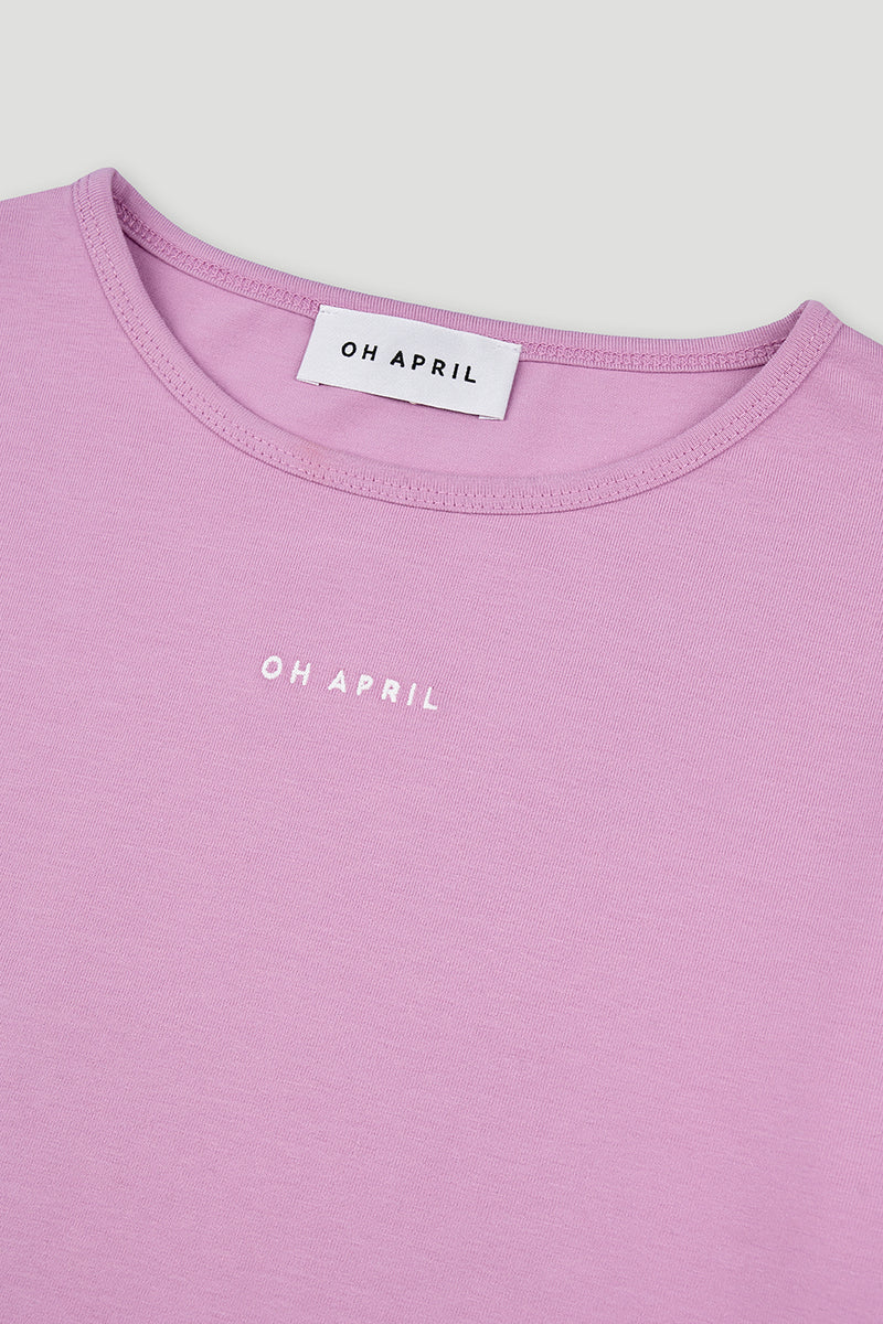 OH APRIL Ica Longsleeve bright lilac