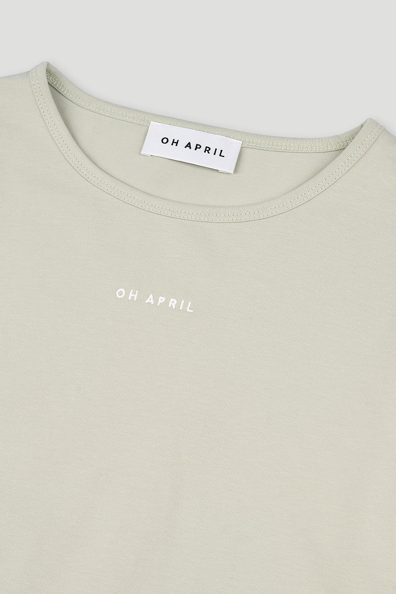 OH APRIL Ica Longsleeve soft green