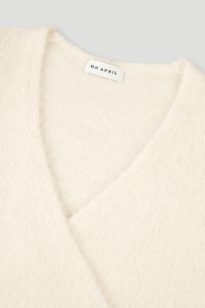 OH APRIL Indie Warp Jacket Ivory