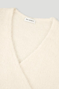 OH APRIL Indie Warp Jacket Ivory