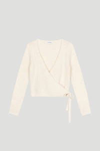 OH APRIL Indie Warp Jacket Ivory