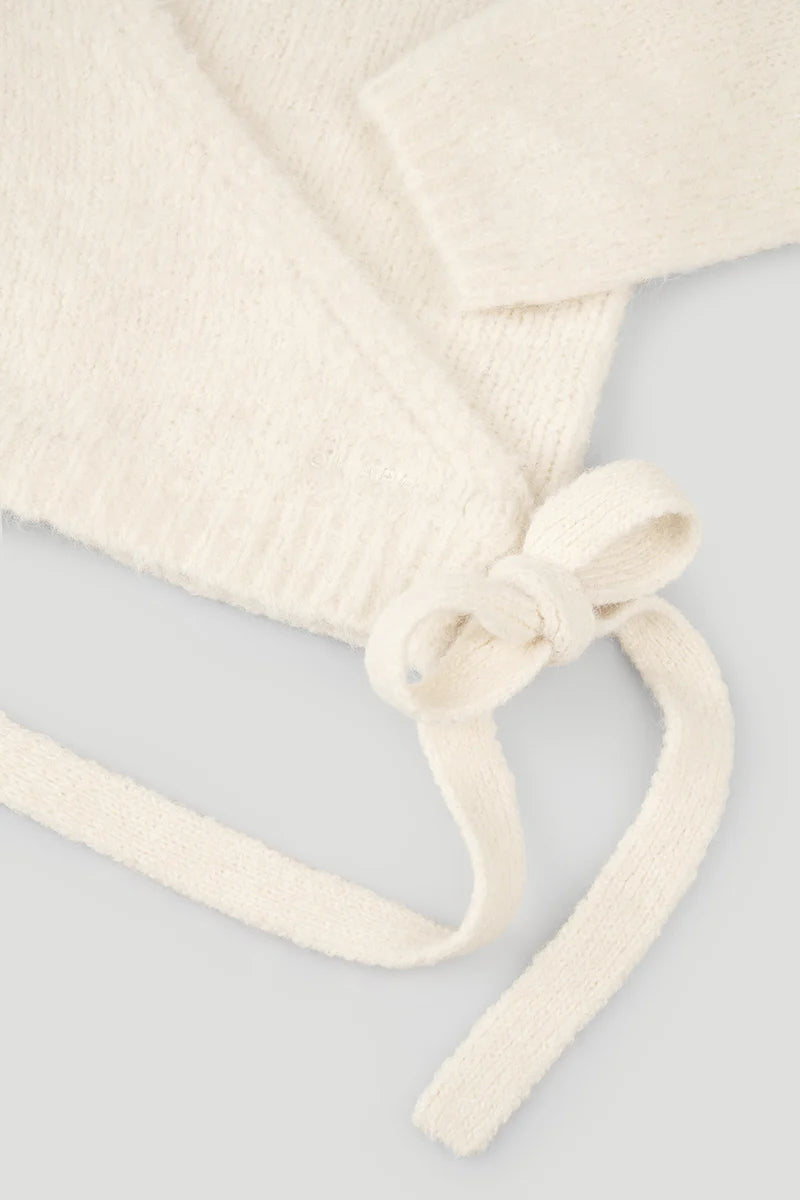 OH APRIL Indie Warp Jacket Ivory