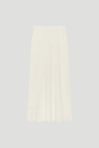 OH APRIL Insa Knit Skirt Off White