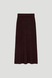 OH APRIL Insa Knit Skirt Truffle