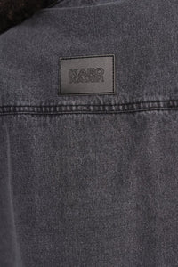 KARO KAUER DENIM VEST GREY