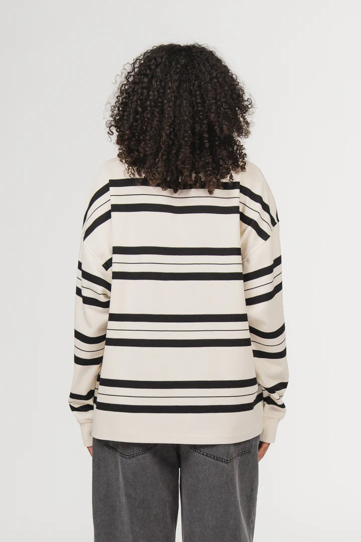 KARO KAUER POLOSHIRT STRIPES KKLBL