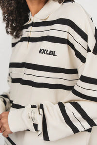 KARO KAUER POLOSHIRT STRIPES KKLBL