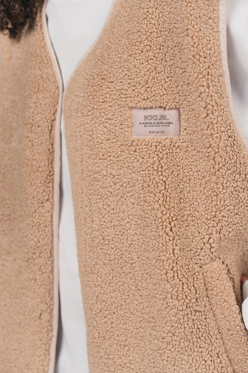 KARO KAUER TEDDY VEST