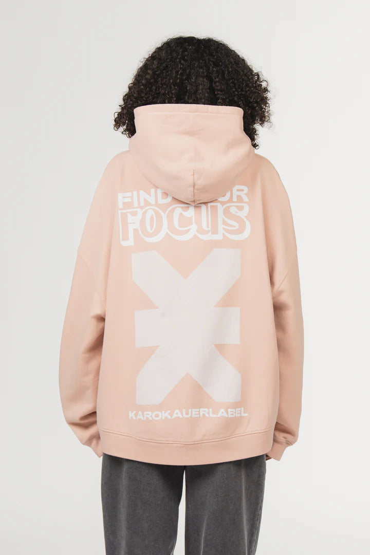 KARO KAUER HOODIE ROSE