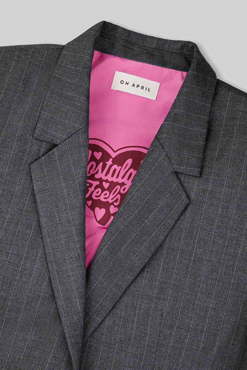 OH APRIL Krissy Blazer Pinstripe