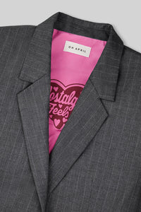 OH APRIL Krissy Blazer Pinstripe