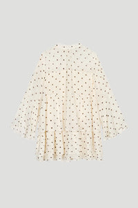 OH APRIL Lavinia Volant Dress Polkadot