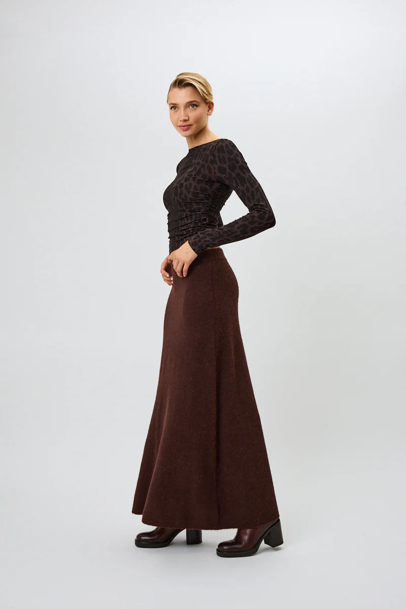 OH APRIL Maeve Longsleeve Leo Truffle