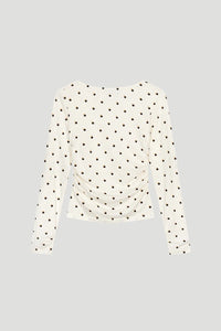 OH APRIL Maeve Longsleeve Polkadot