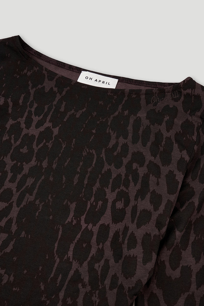 OH APRIL Maeve Longsleeve Leo Truffle