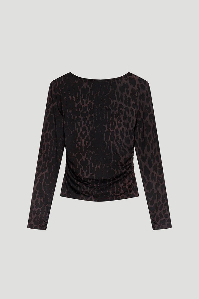 OH APRIL Maeve Longsleeve Leo Truffle