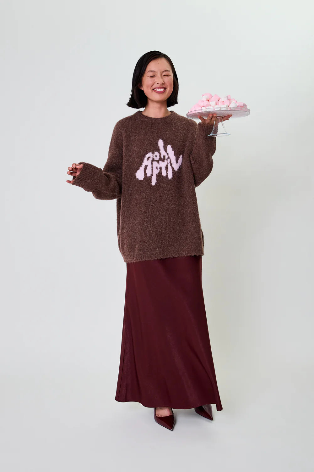 OH APRIL Moani Jumper Brown