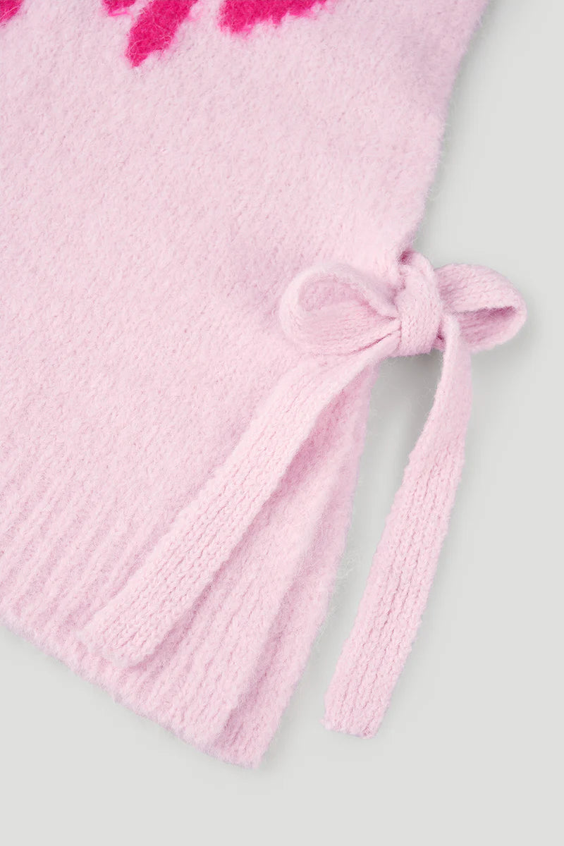 OH APRIL Moxie Tie Vest Sugar Pink