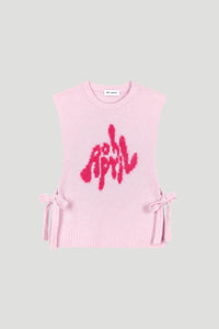 OH APRIL Moxie Tie Vest Sugar Pink