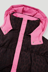 OH APRIL Nicky Puffer Jacket Candy/Truffle Leo